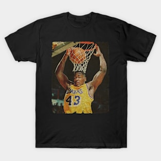 Corie Blount in Lakers T-Shirt